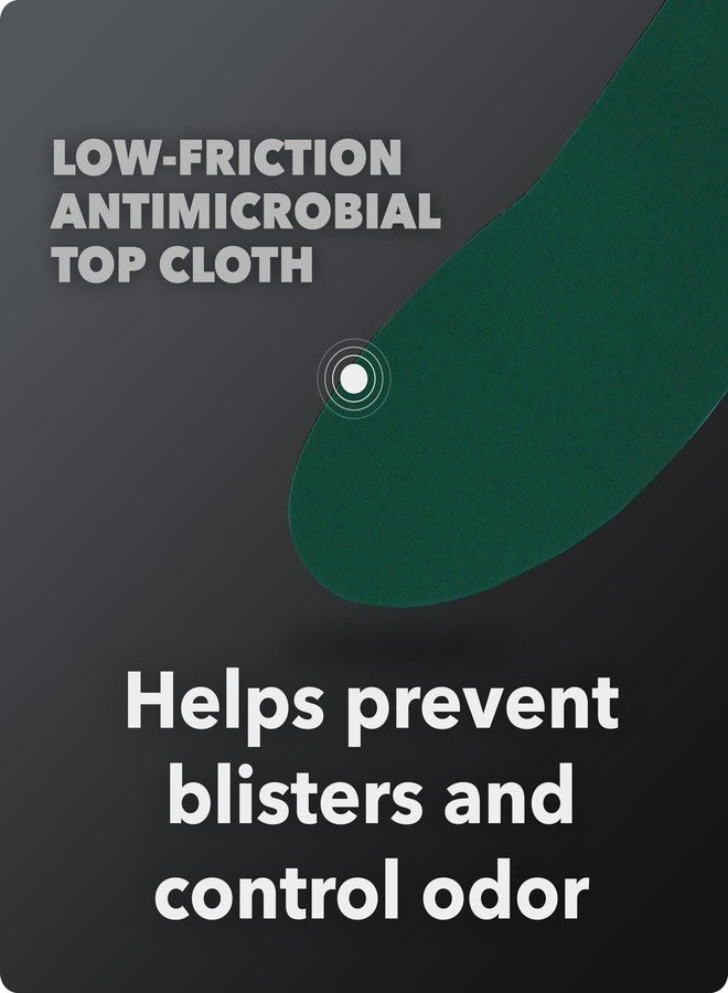 Spenco Rx Arch Support - Lightweight, Orthotic Shoe Inserts with 4-Way Stretch Fabric & SpenCore Layer for Shock Absorption, Odor Control & All-Day Comfort & Stability - Fits Most Shoes - Image 5